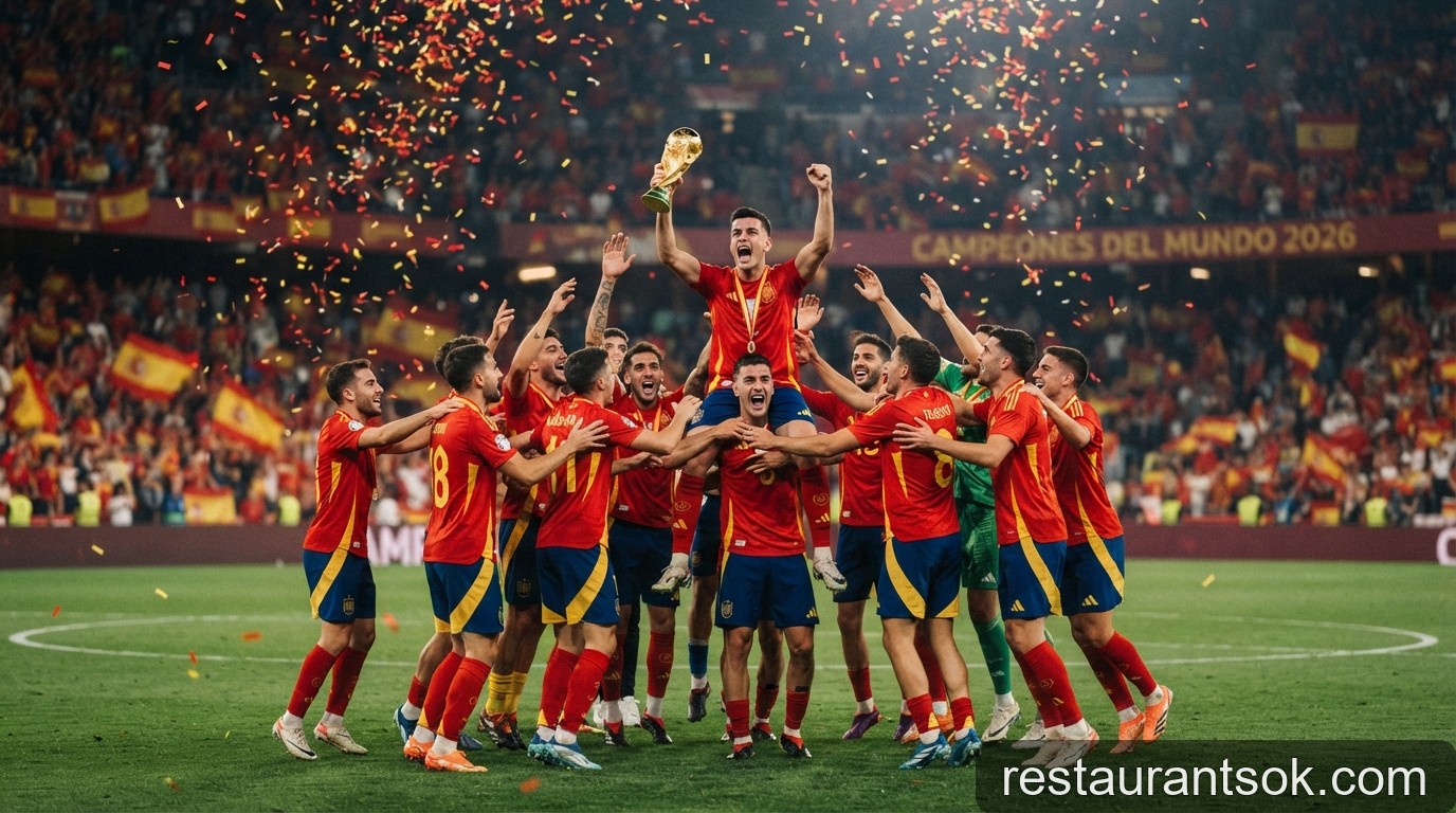 Tây Ban Nha vô địch World Cup 2026: Nhìn lại hành trình lịch sử và chiến thuật 'không ngôi sao'