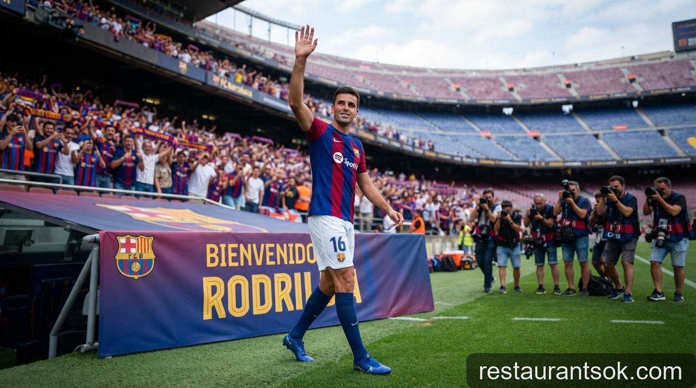 Rodri gia nhập Barcelona: Bản hợp đồng 'trong mơ' sau vinh quang World Cup 2026 - 2