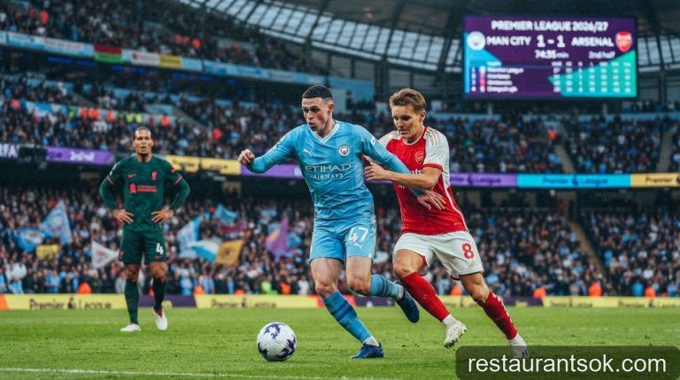Premier League 2026/27: Man City và Arsenal tạo thế song mã, Liverpool loay hoay tìm lại bản sắc