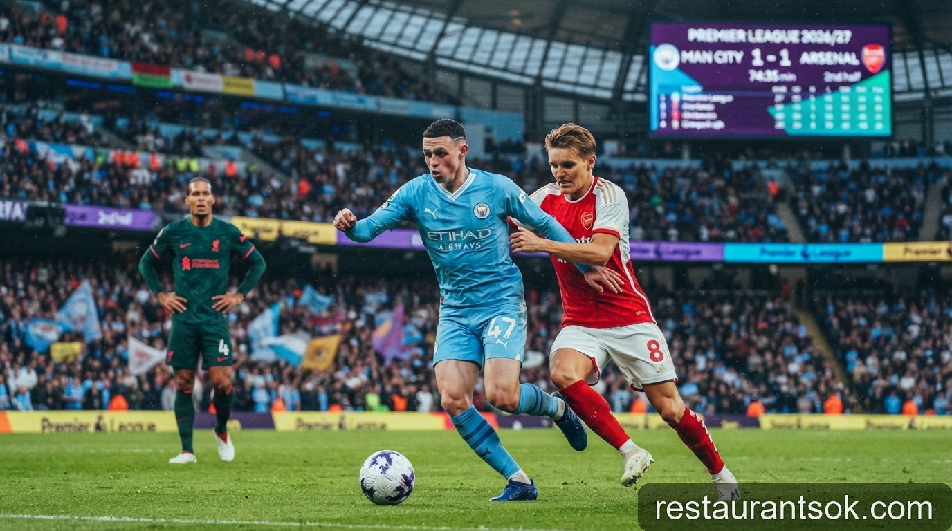 Premier League 2026/27: Man City và Arsenal tạo thế song mã, Liverpool loay hoay tìm lại bản sắc